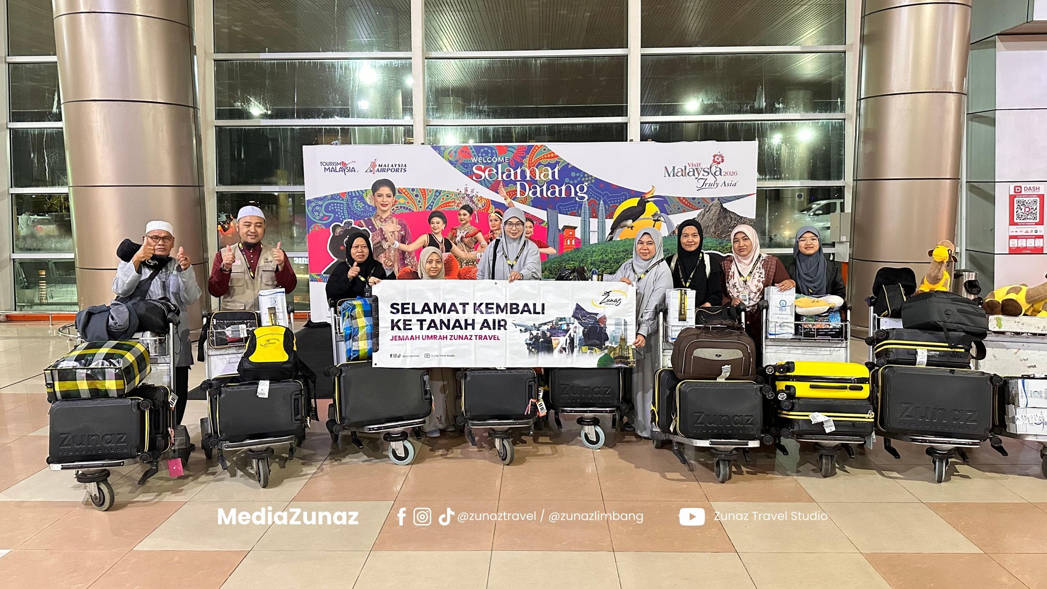 Zunaz Travel agency dari Kota Samarahan Sarawak