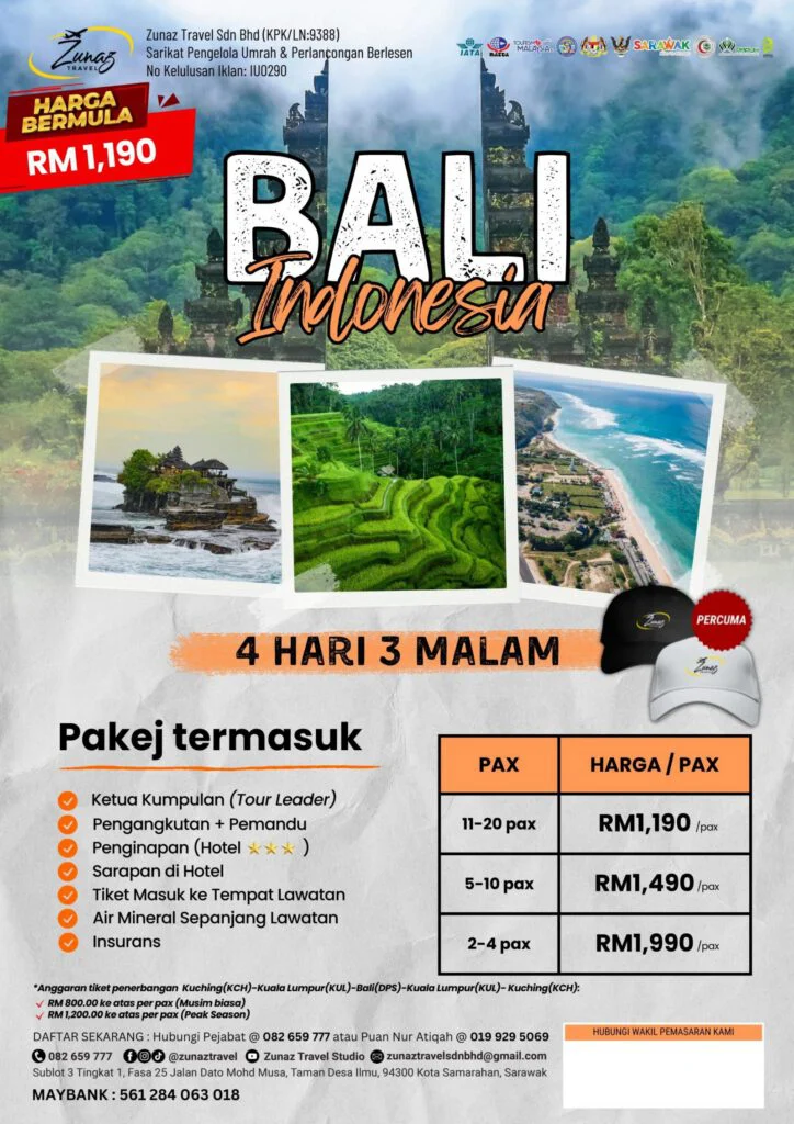 Bali Indonesia 4H3M