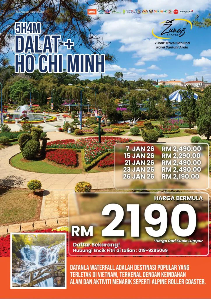 Dalat Ho Chi Minh 5H4M