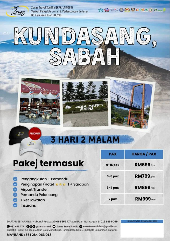 Kundasang Sabah 3H2M