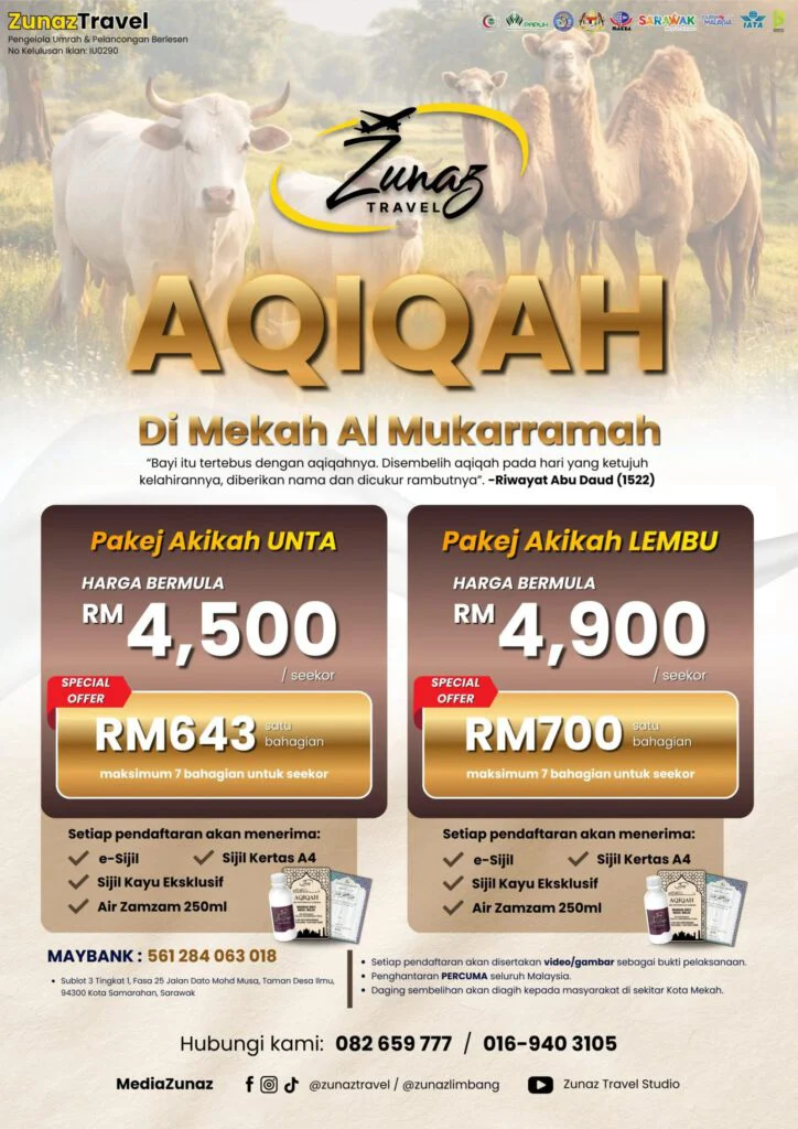 Pakej Akikah Lembu 2026