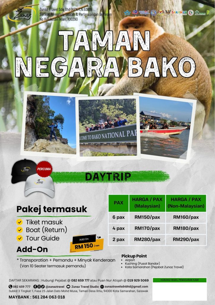 Taman Negara Bako Daytrip