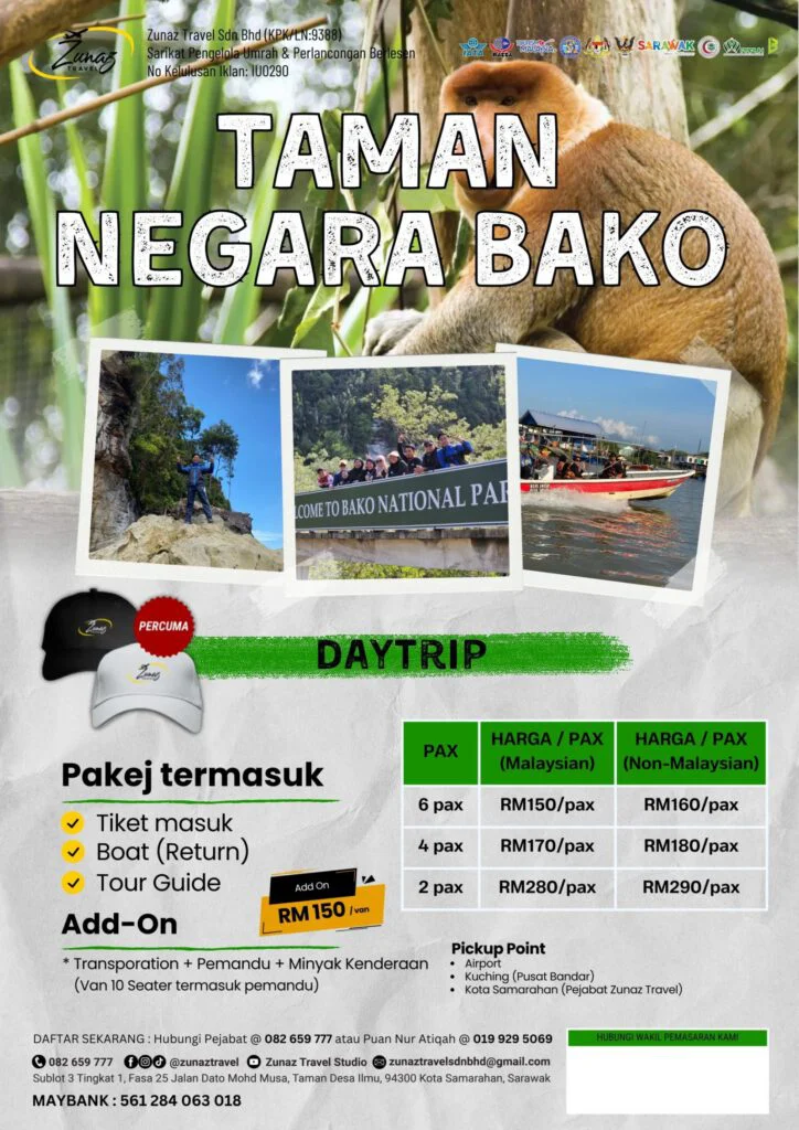 Taman Negara Bako Daytrip