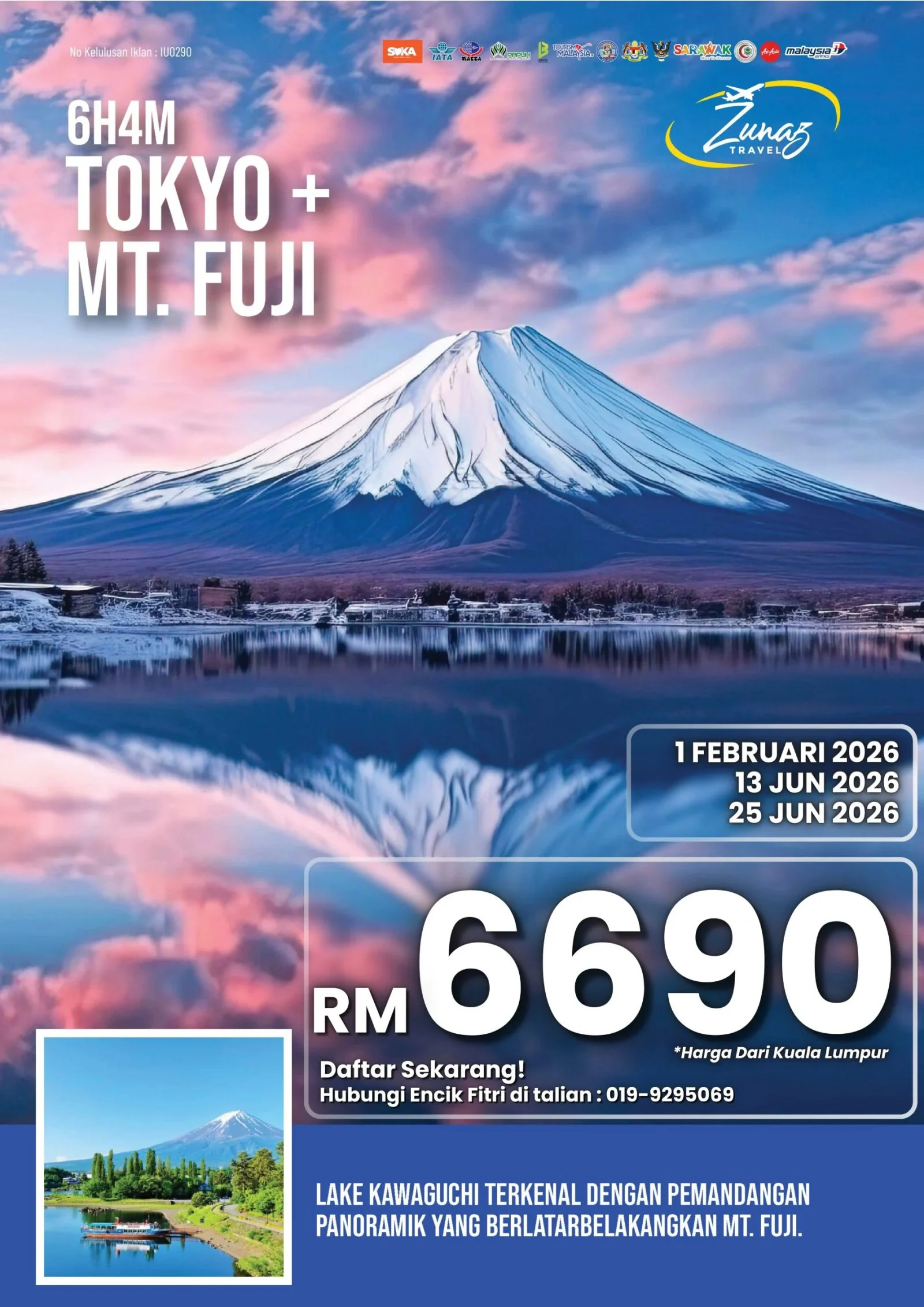 Poster Tokyo Mt Fuji 6H4M